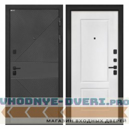 Интекрон Профит  ФЛ-613 черный (крашеный) КВ-2 белая матовая