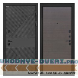 Интекрон Профит   ФЛ-613 черный (крашеный) венге поперечный