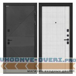 Интекрон Профит   ФЛ-613 черный (крашеный) В-07 Лофт белый