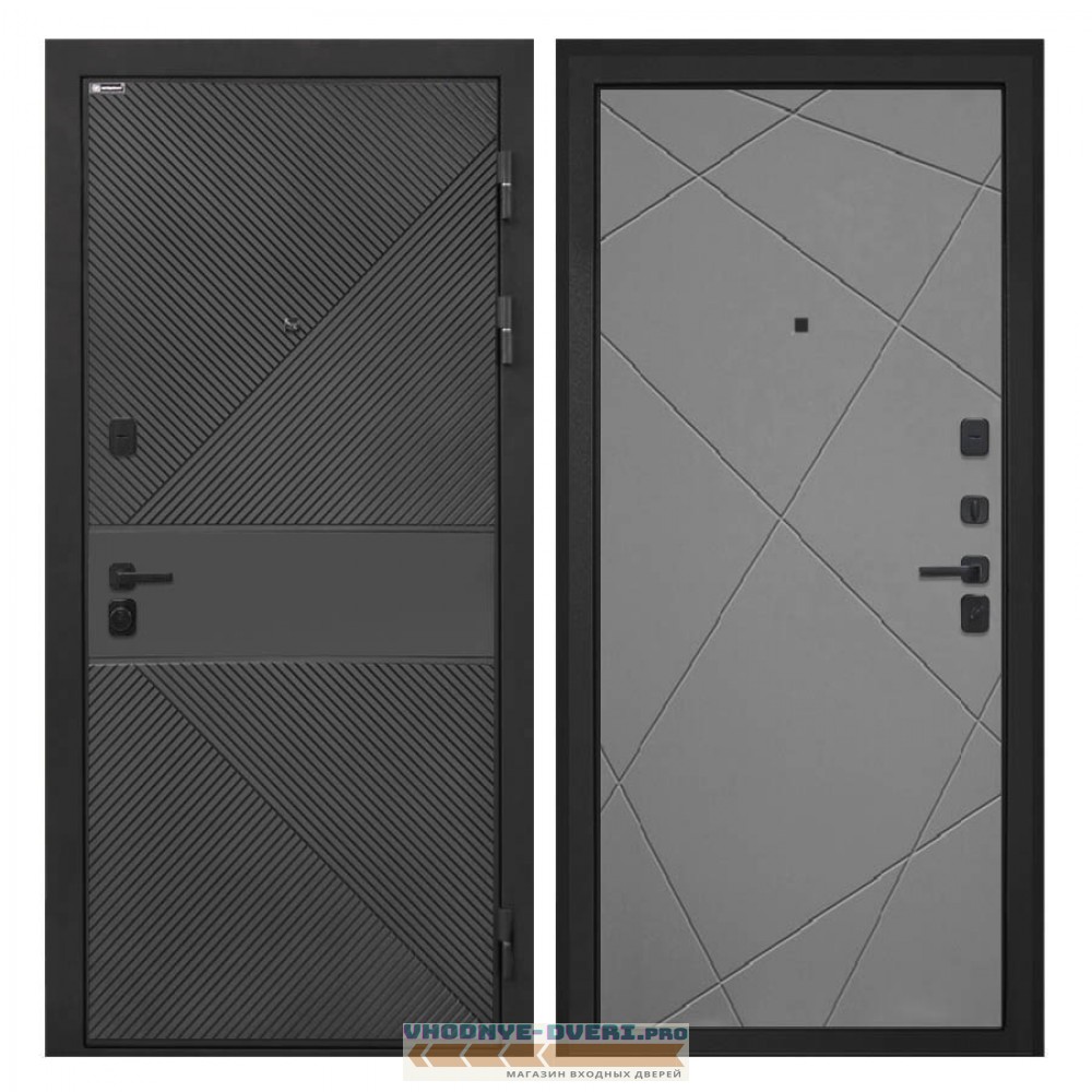 Интекрон Профит  ФЛ-613 черный (крашеный) Лучи-М графит