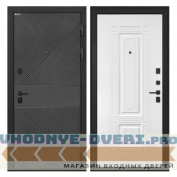 Интекрон Профит  ФЛ-613 черный (крашеный) ФЛ-2 Силк ясень белый