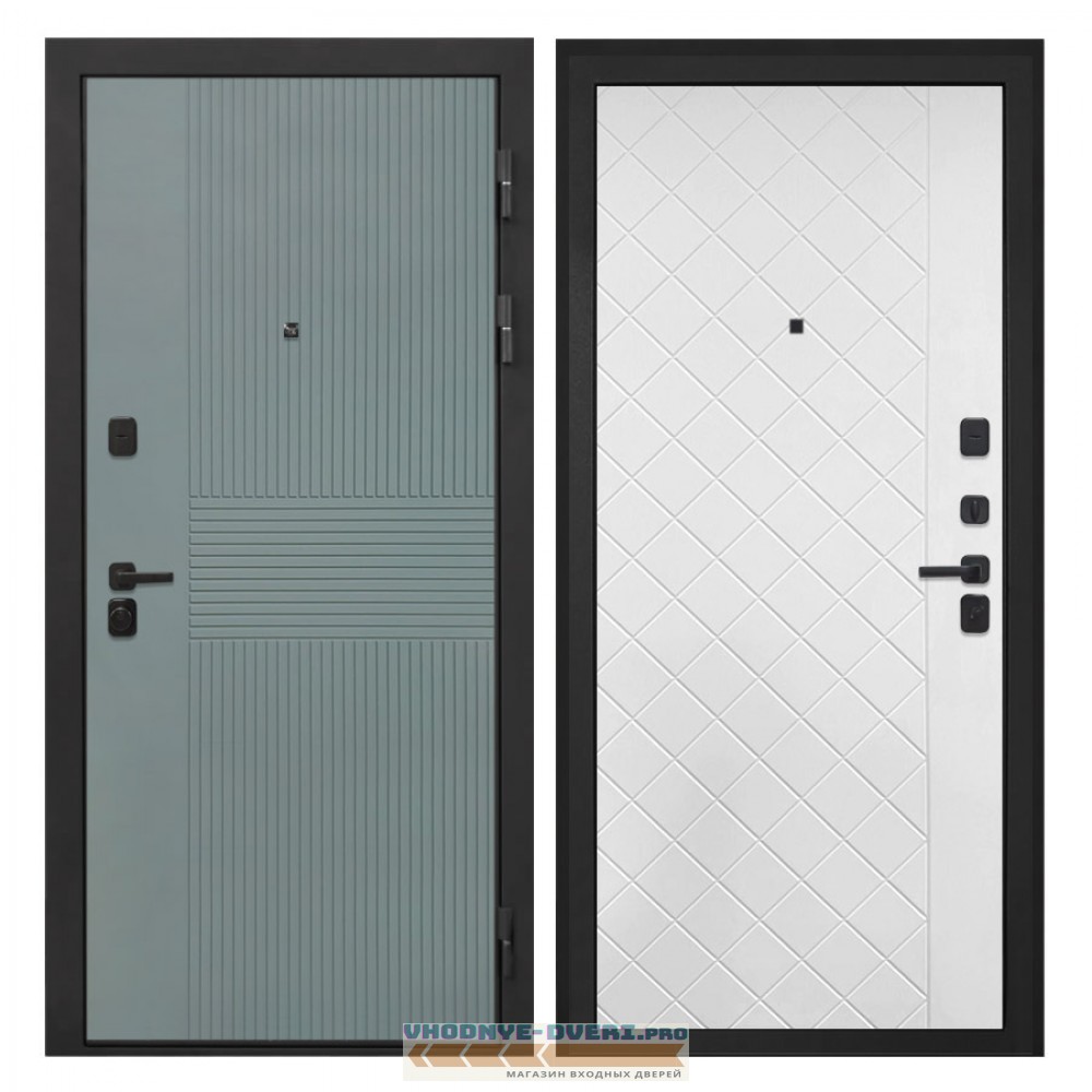 Интекрон Профит  монолит Фреско ФЛ-326М ФЛ-Ромбы Силк ясень белый