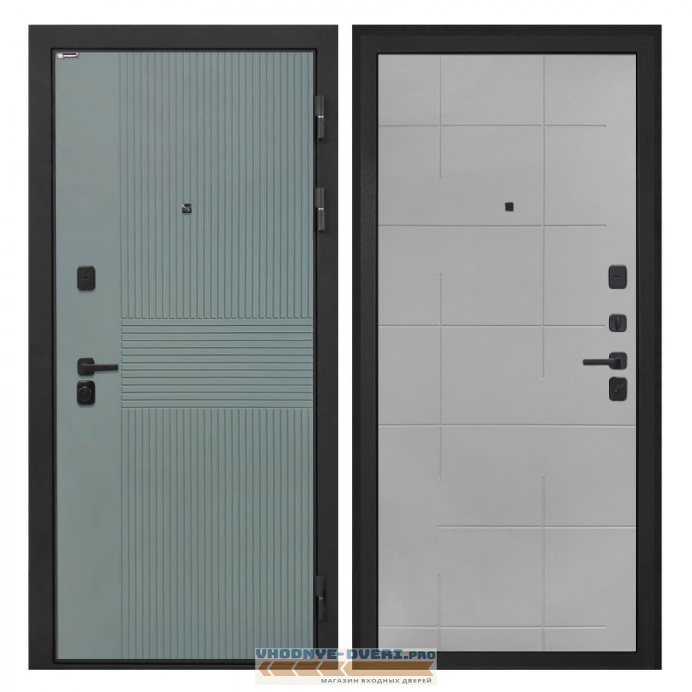 Интекрон Профит  монолит Фреско ФЛ-326М Мэджик Тин. ФЛ-6 Геометрия (антивандал., св.серый)