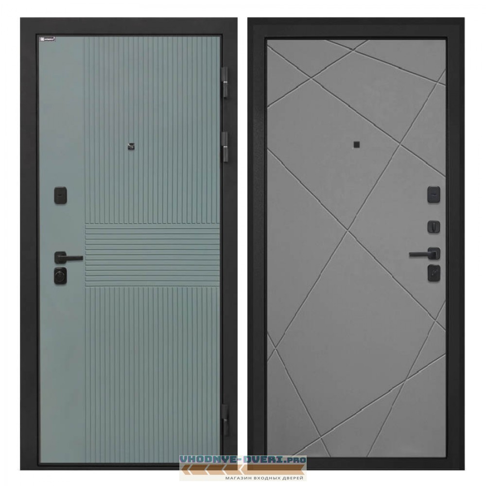 Интекрон Профит  монолит Фреско ФЛ-326М Лучи-М графит