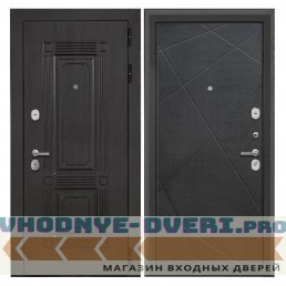 Дверь Интекрон Италия Лучи-М венге распил кофе