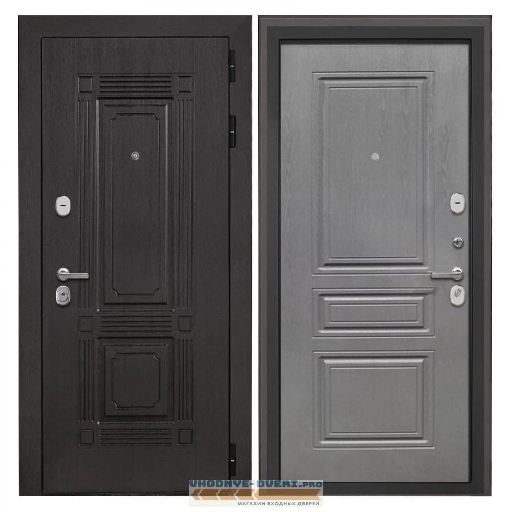 Дверь Интекрон Италия ФЛ-243-м Графит вуд дуб