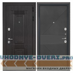 Дверь Интекрон Италия ФЛ-613 черный крашеный
