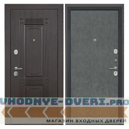 Дверь Интекрон Италия Штукатурка графит