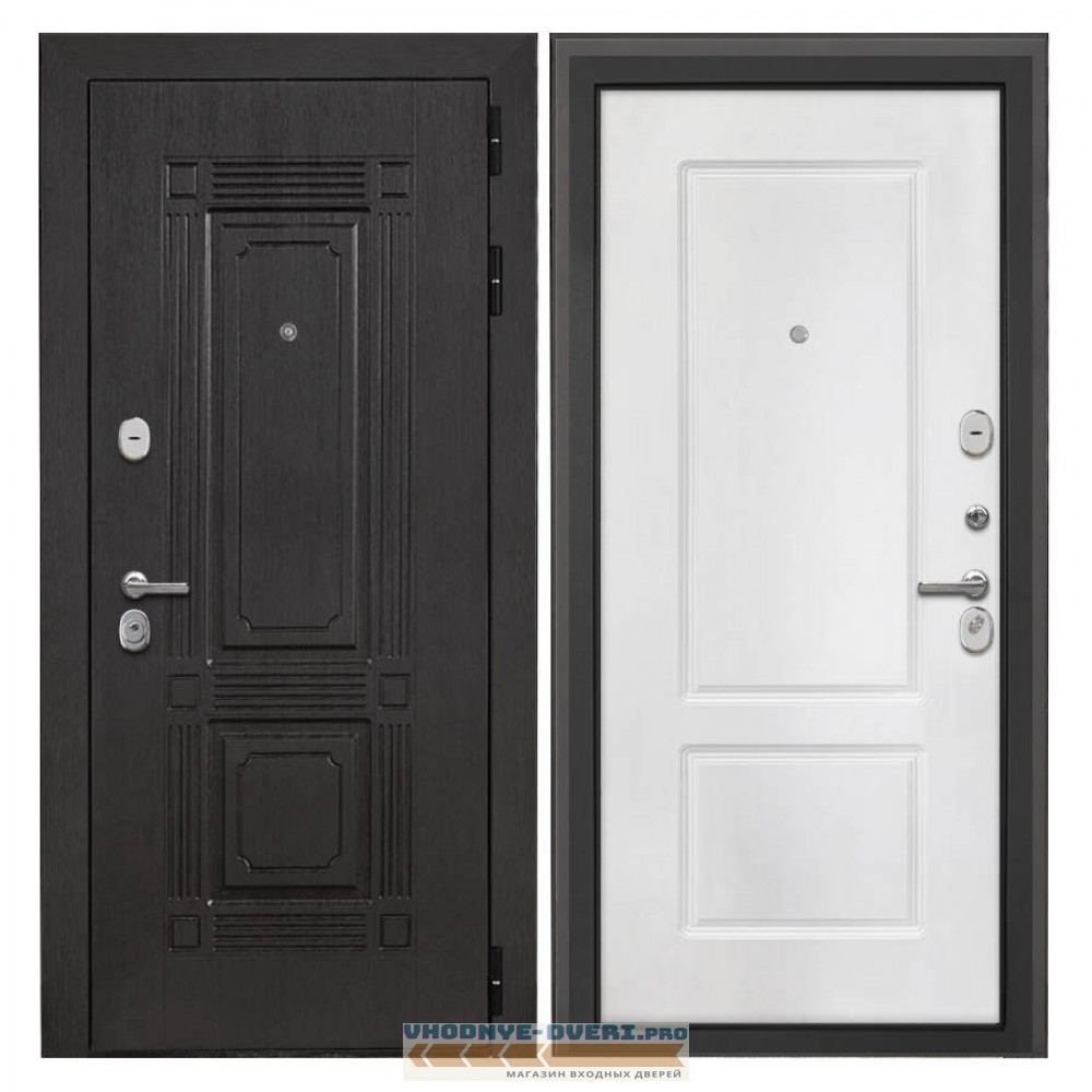 Дверь Интекрон Италия КВ-2 белая матовая