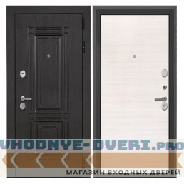 Дверь Интекрон Италия Дуб сильвер поперечный