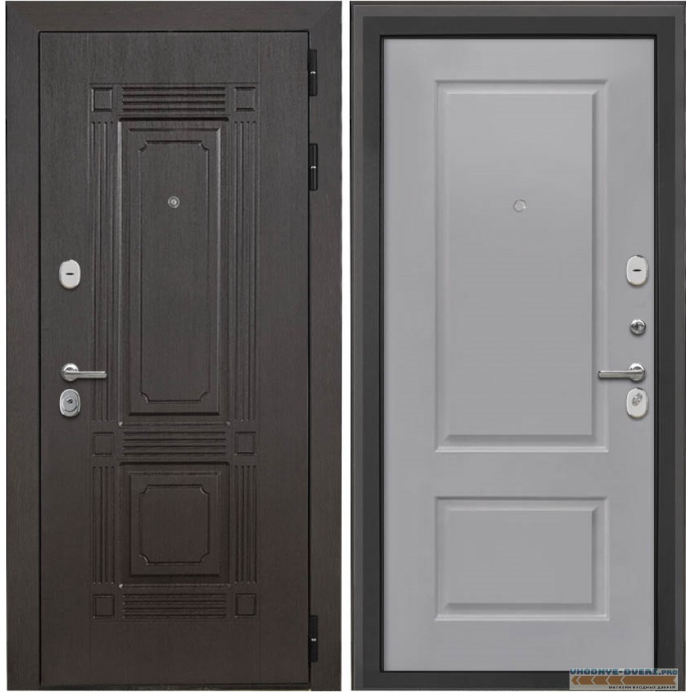 Дверь Интекрон Италия Альба эмаль RAL-7037 (Пыльно серый)