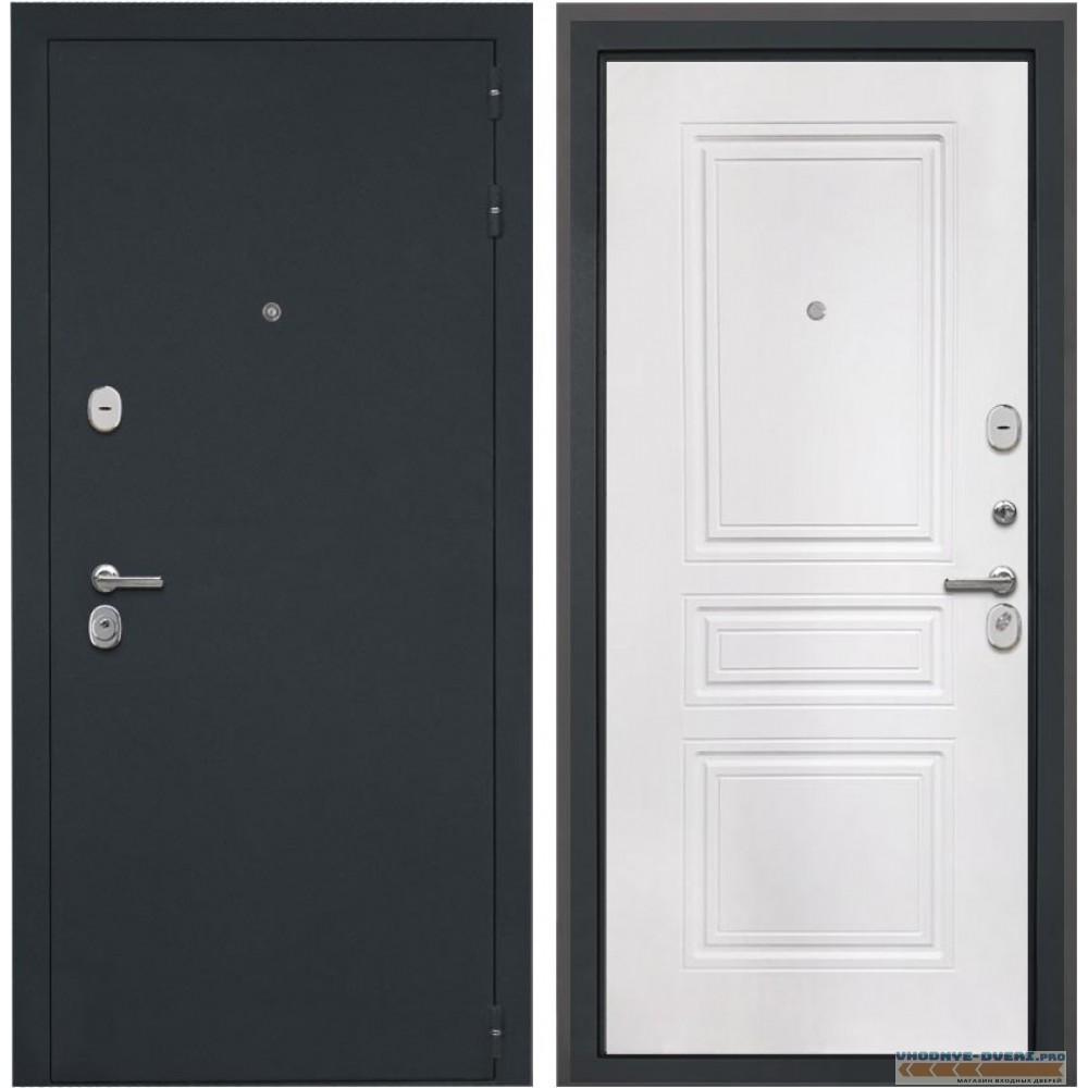 Дверь Интекрон Колизей ФЛ-243 (Белая матовая)