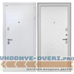 Интекрон Колизей Белый  ФЛ-Ромбы Силк ясень белый