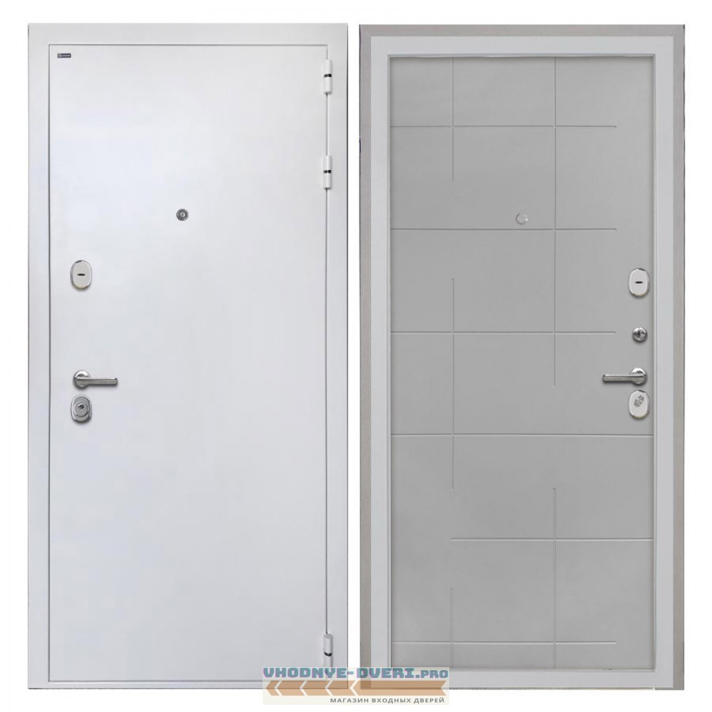 Интекрон Колизей Белый   Мэджик Тин. ФЛ-6 Геометрия  (антиванд., св.серый)