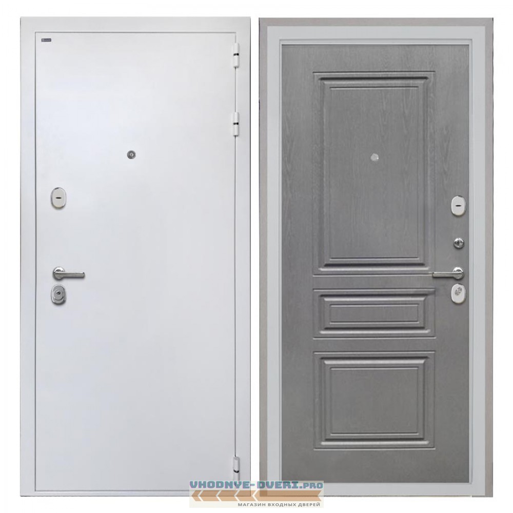 Интекрон Колизей Белый   ФЛ-243-м Графит вуд дуб