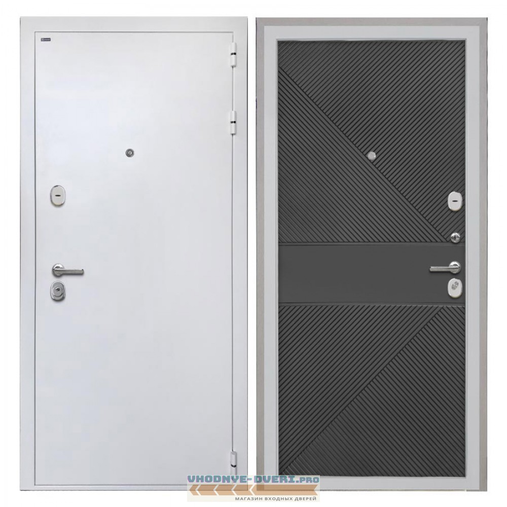 Интекрон Колизей Белый  ФЛ 613 черный крашеный