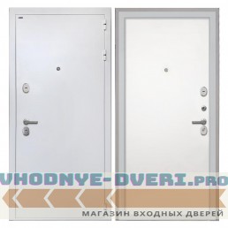 Интекрон Колизей Белый   Гладкая панель Силк Сноу