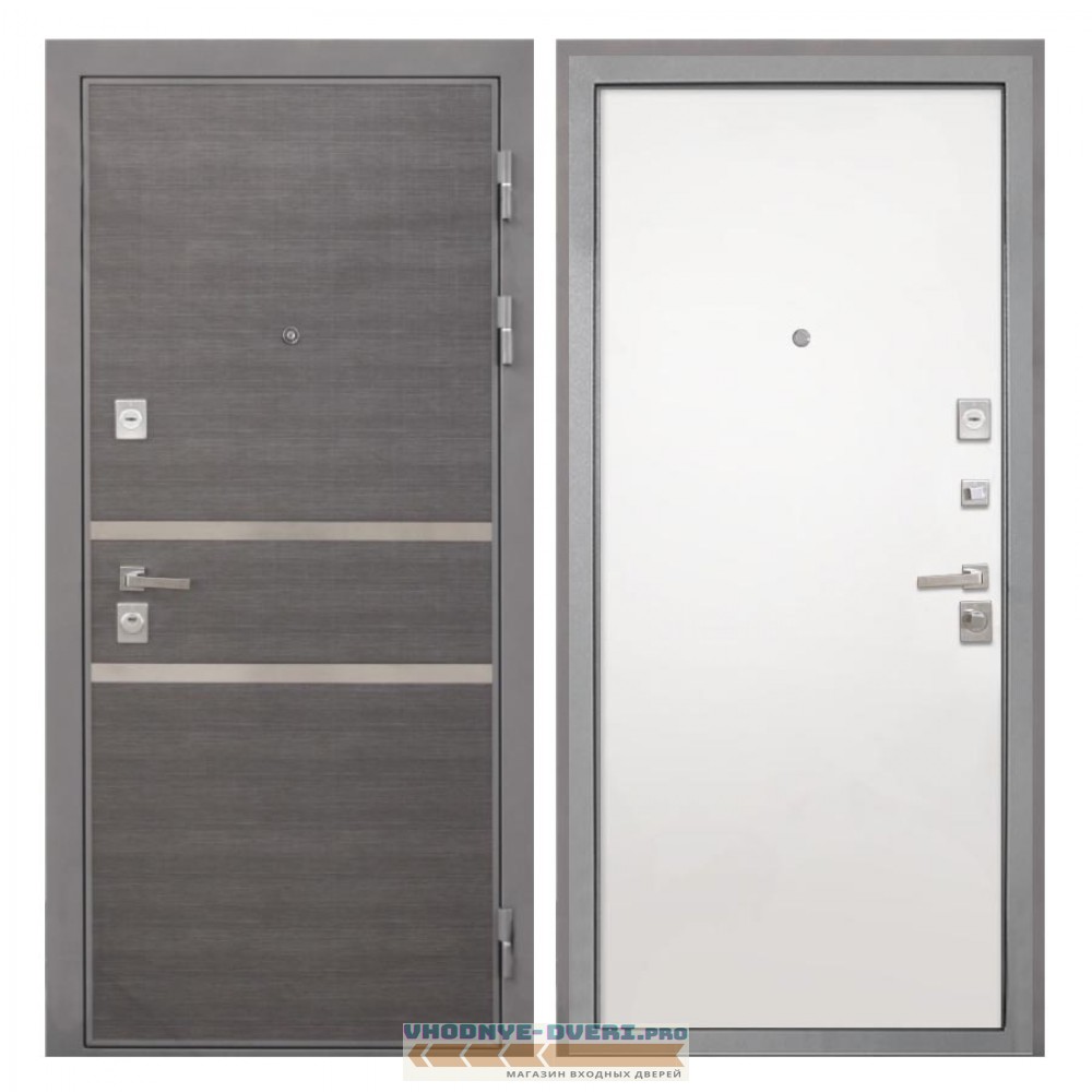 Интекрон Неаполь Гладкая панель Силк Сноу