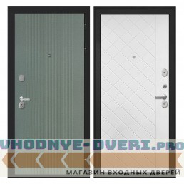 Интекрон Сицилия Remix ФЛ-295 Пазл Грин  ФЛ-Ромбы Силк ясень белый