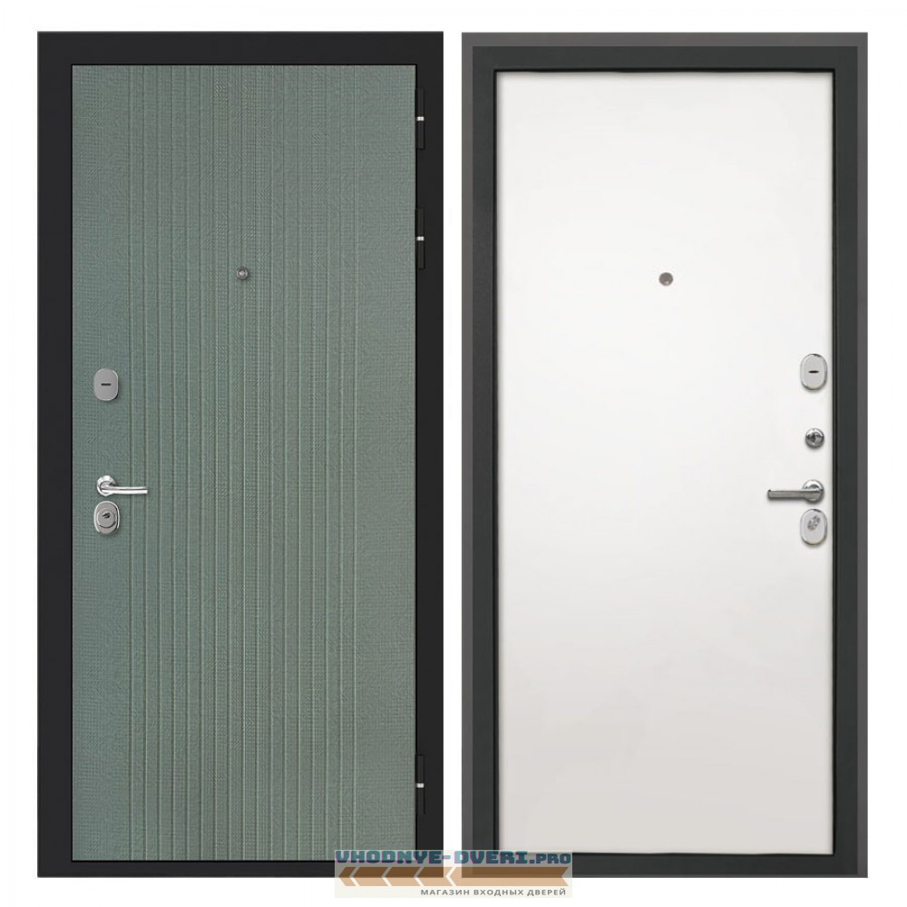 Интекрон Сицилия Remix ФЛ-295 Пазл Грин Гладкая панель Силк Сноу