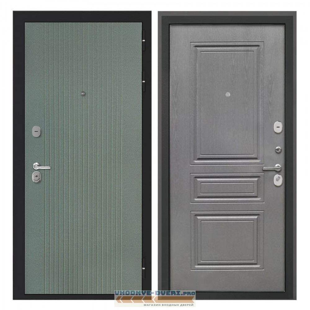 Интекрон Сицилия Remix ФЛ-295 Пазл Грин ФЛ-243-м Графит вуд дуб