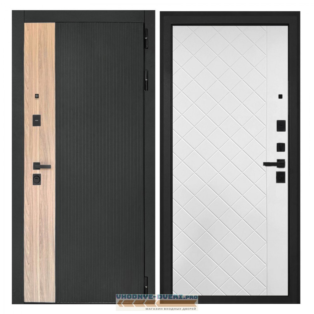 Интекрон Премьера ФЛ-Ромбы Силк ясень белый