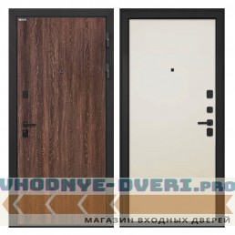 Интекрон Профит  Дуб филадельфия коньяк Гладкая панель Силк жасмин