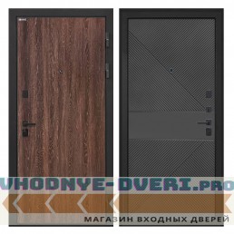Интекрон Профит  Дуб филадельфия коньяк ФЛ-613 черный крашеный