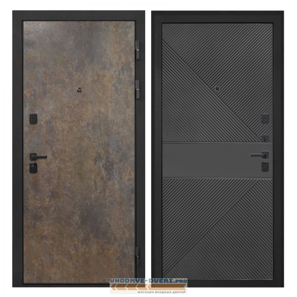 Интекрон Профит Гранж ФЛ-613 черный крашеный