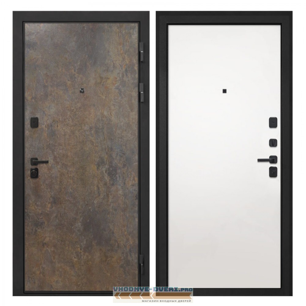 Интекрон Профит Гранж Гладкая панель Силк Сноу