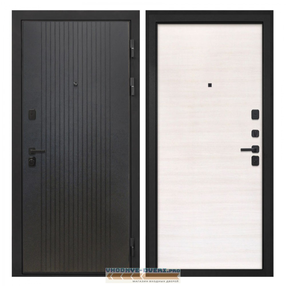 Интекрон Профит  Лофт черный Дуб сильвер поперечный