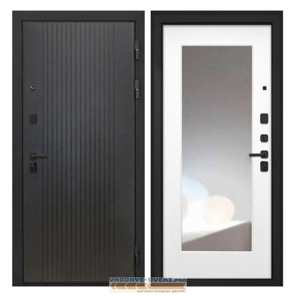 Интекрон Профит  Лофт черный ФЛЗ120М белая матовая