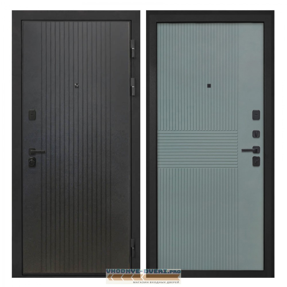 Интекрон Профит  Лофт черный Монолит Фреско ФЛ-326