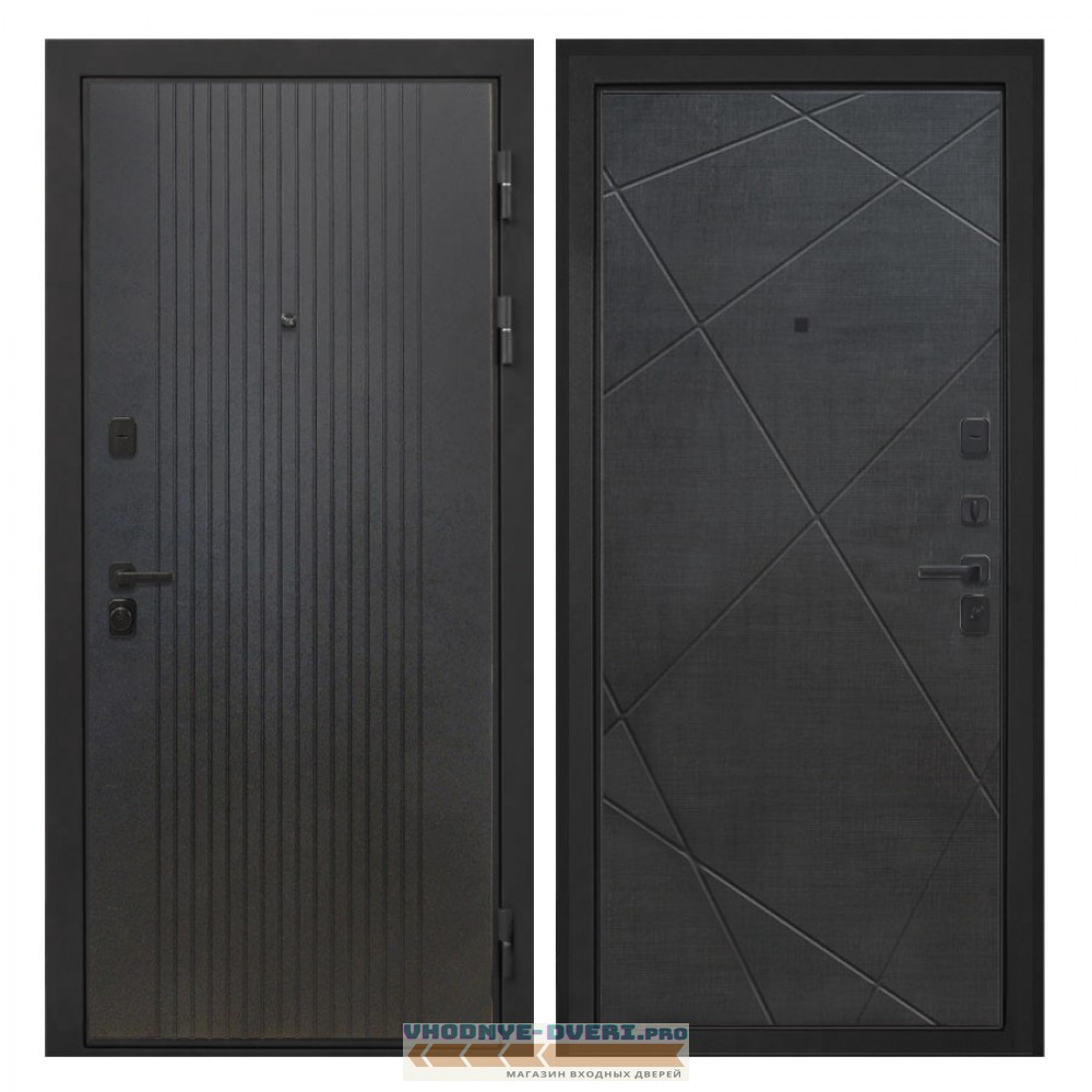 Интекрон Профит  Лофт черный Лучи-М венге распил кофе