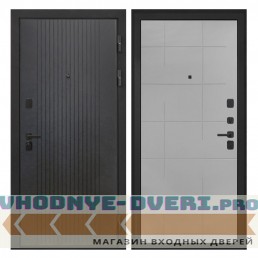 Интекрон Профит  Лофт черный Мэджик Тин. ФЛ-6 Геометрия (антивандал., св.серый)