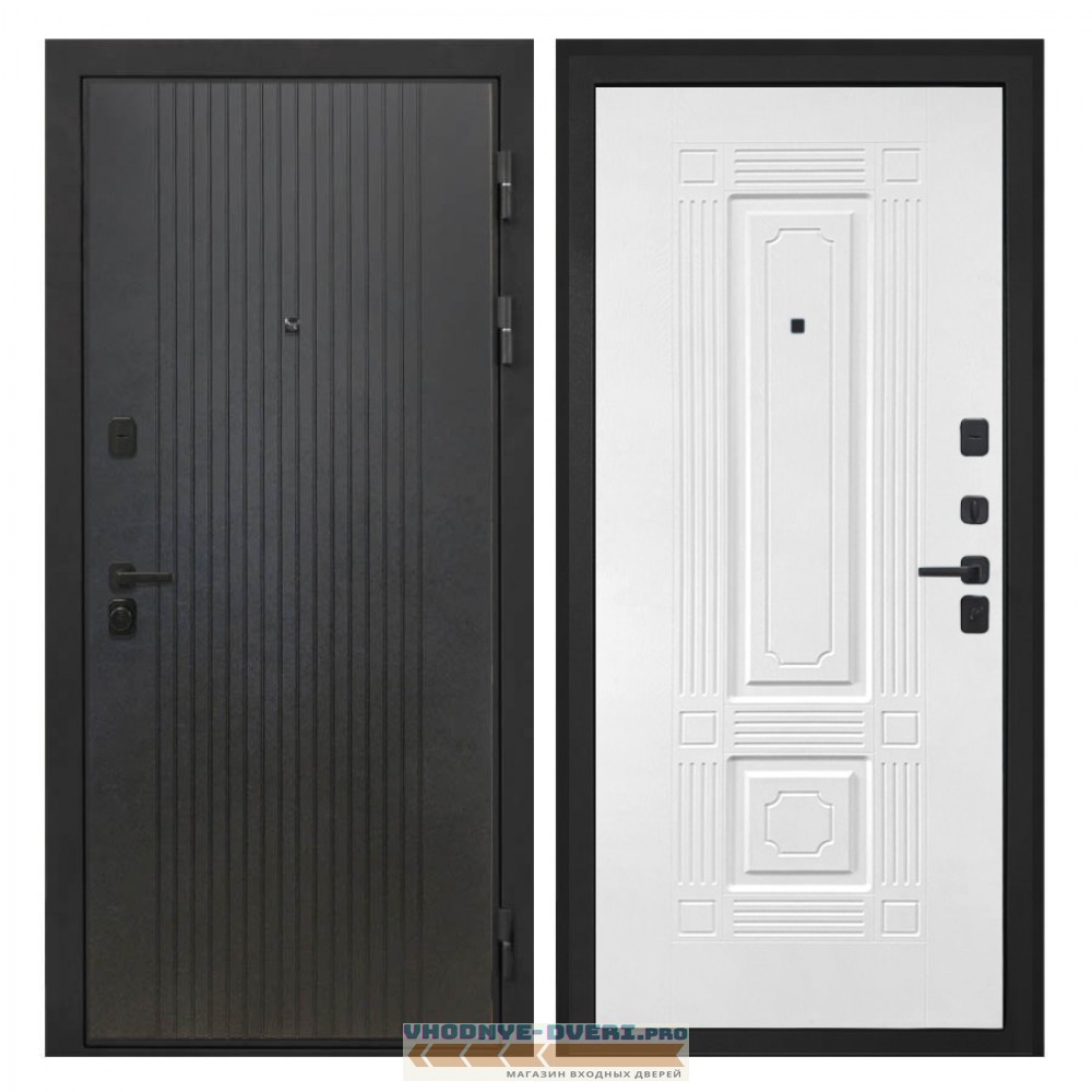 Интекрон Профит  Лофт черный ФЛ-2 Силк ясень белый