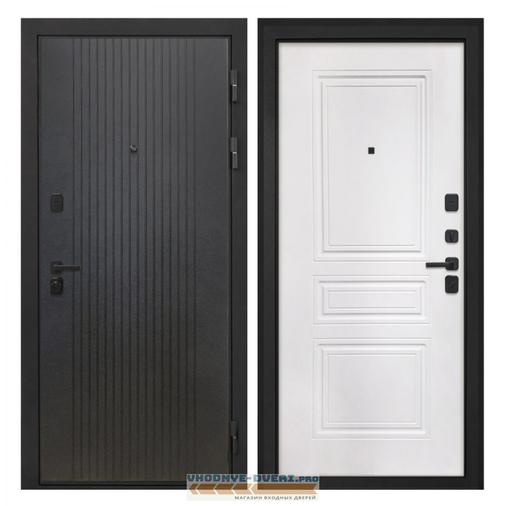 Интекрон Профит  Лофт черный ФЛ-243-м белая матовая