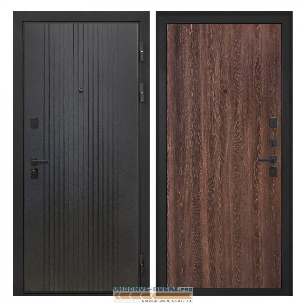 Интекрон Профит  Лофт черный   Дуб филадельфия коньяк