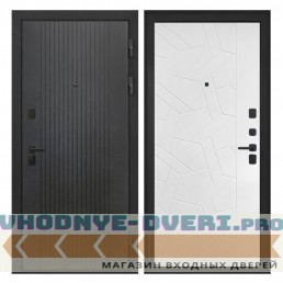 Интекрон Профит  Лофт черный ФЛ-306 Силк ясень белый