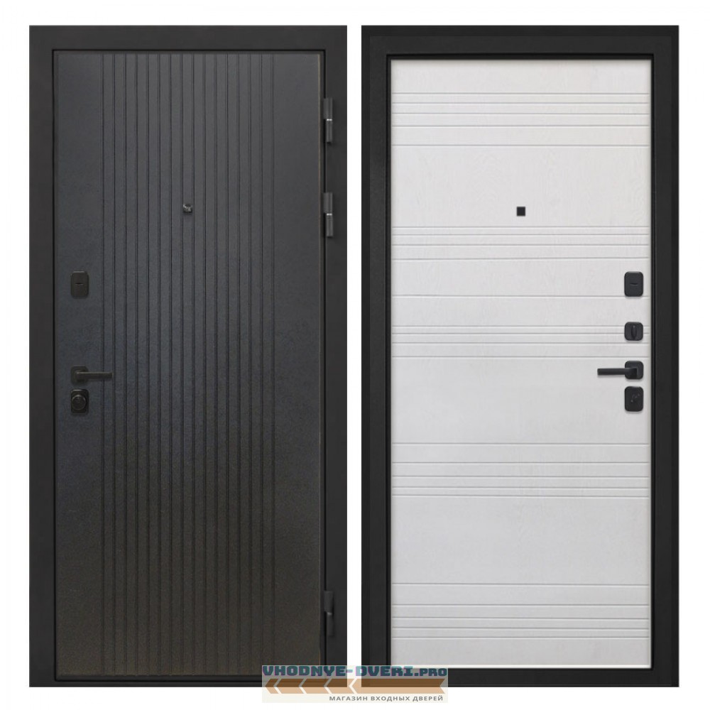 Интекрон Профит  Лофт черный ФЛ-316 белый ясень