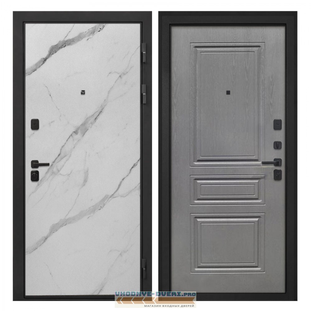 Интекрон Профит Мрамор милк ФЛ-243-М Графит вуд дуб