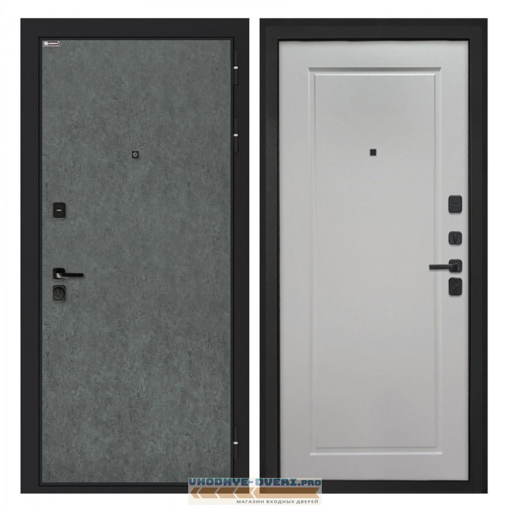 Интекрон Профит   штукатурка графит Мэджик шифон ФЛ-642 (антиванд., белый)