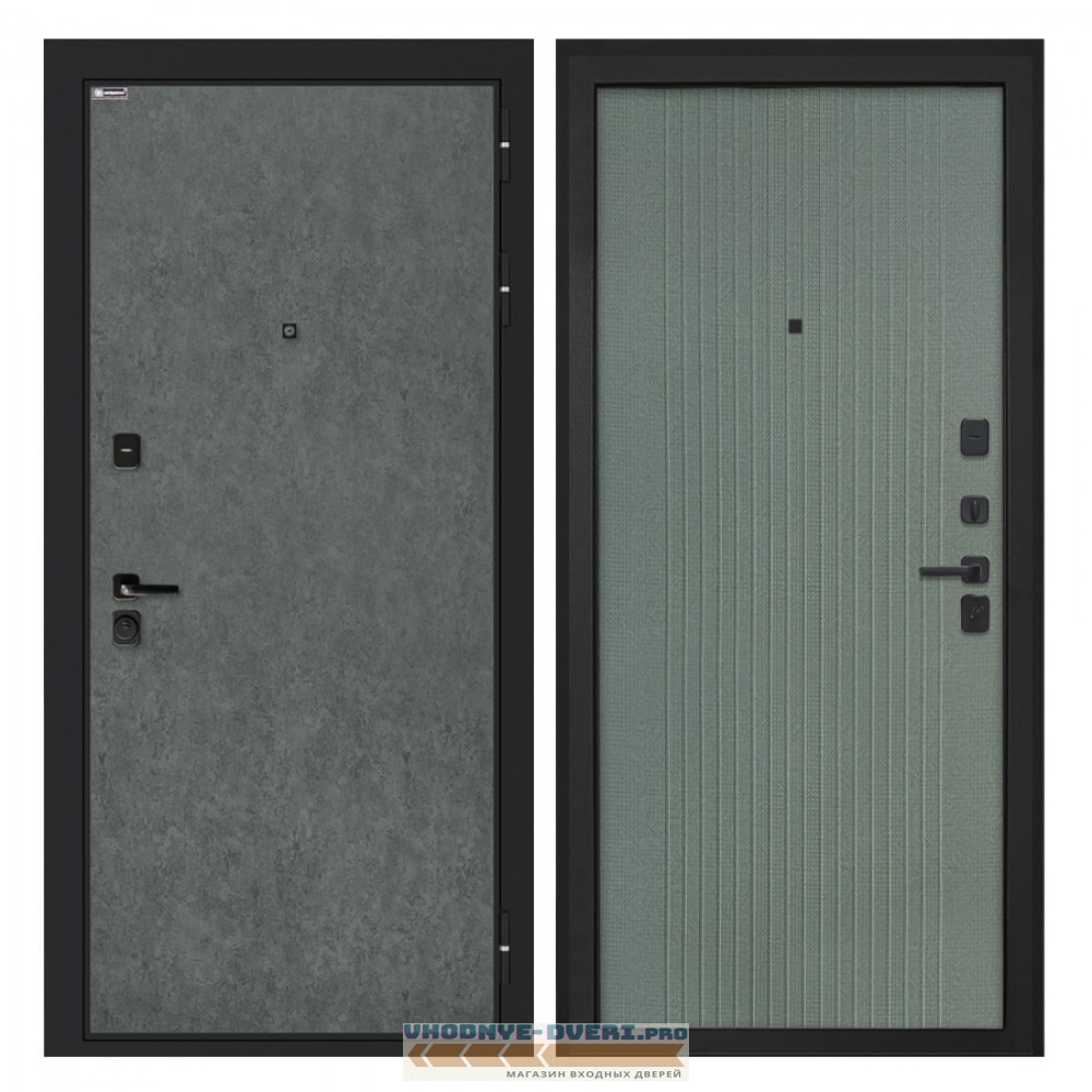 Интекрон Профит  штукатурка графит Пазл грин ФЛ-295