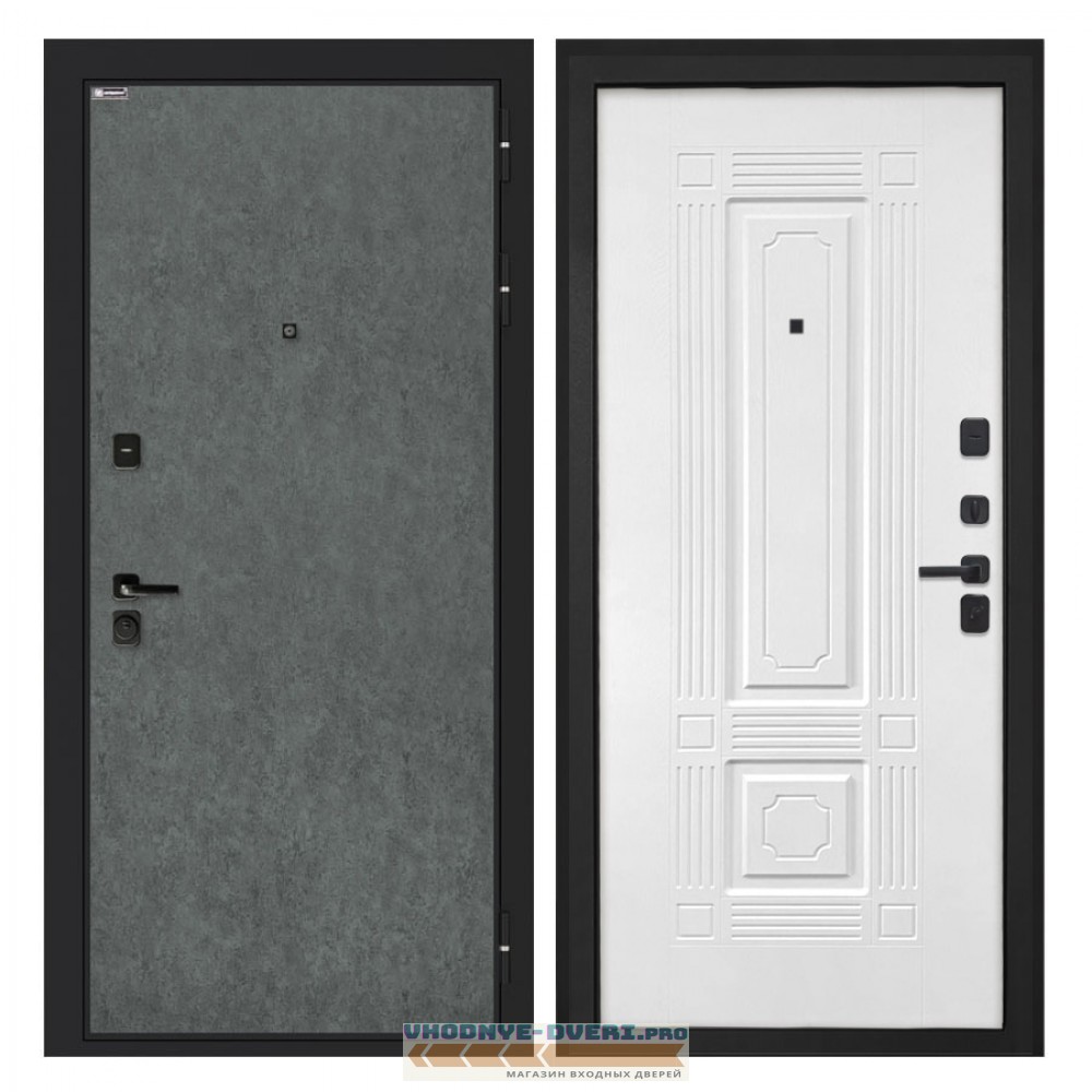 Интекрон Профит   штукатурка графит ФЛ-2 Силк ясень белый