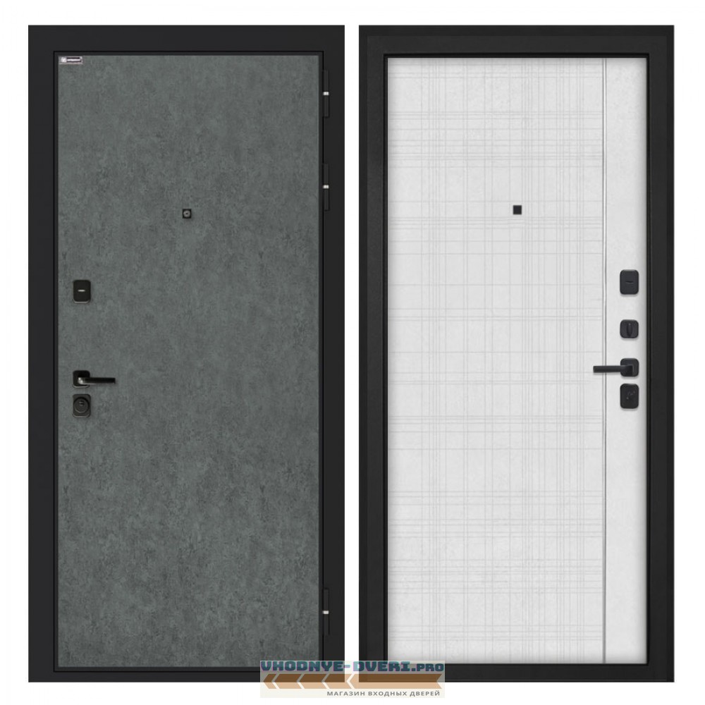 Интекрон Профит   штукатурка графит В-07 Лофт белый