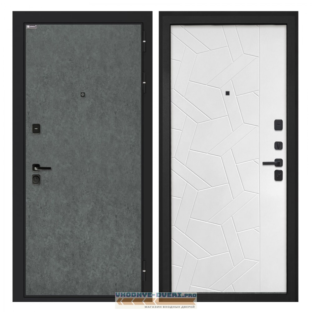 Интекрон Профит   штукатурка графит ФЛ-306 Силк ясень белый