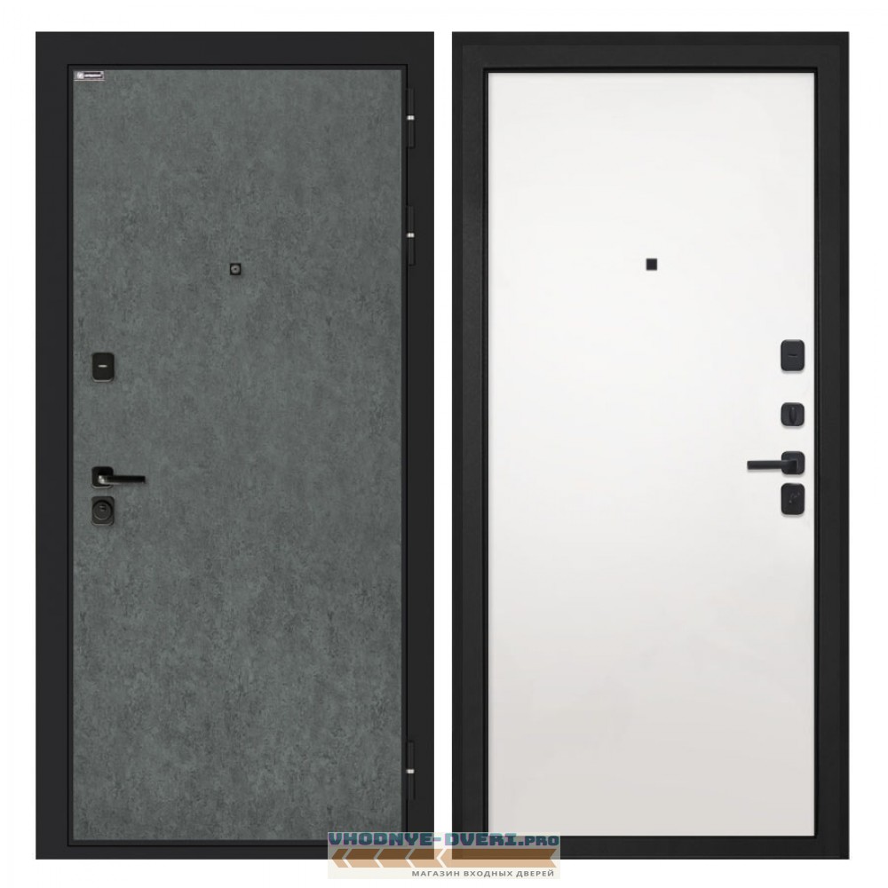 Интекрон Профит   штукатурка графит Гладкая панель Силк Сноу