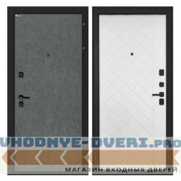 Интекрон Профит   штукатурка графит ФЛ-Ромбы Силк ясень белый