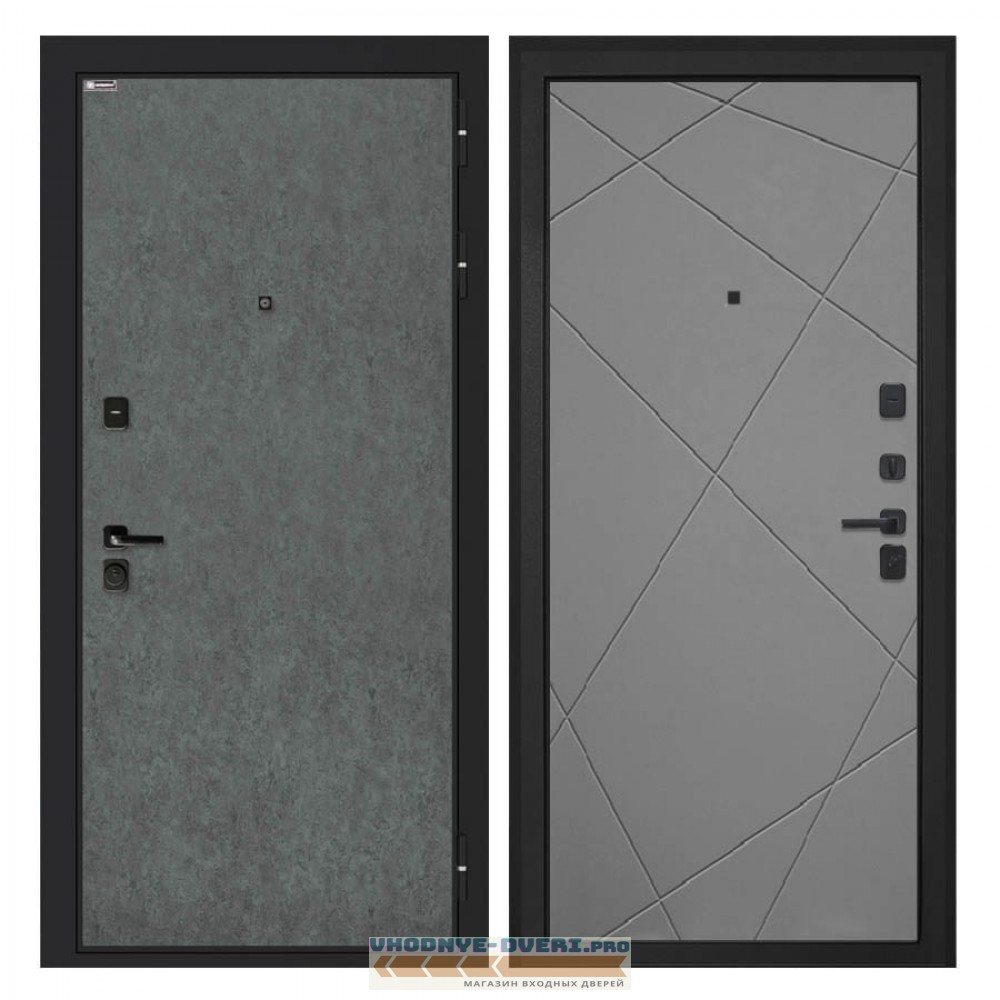 Интекрон Профит   штукатурка графит Лучи-М  графит