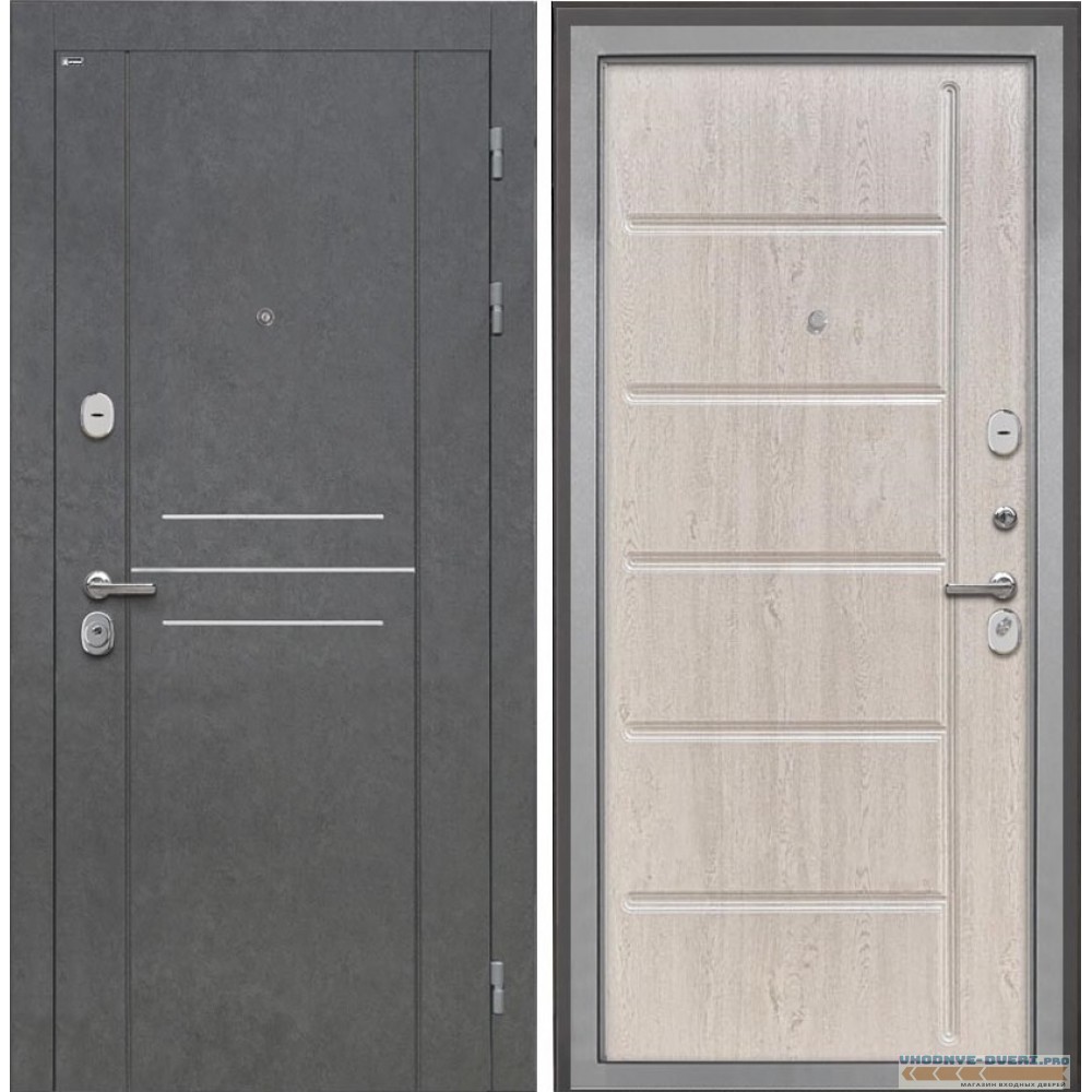Дверь Интекрон Сенатор Лофт ФЛ-102 (Сосна белая)